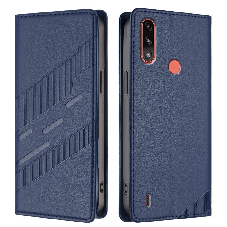 For Motorola Moto E7 Power Embossed Multi-functional Wallet Retro Leather Phone Case