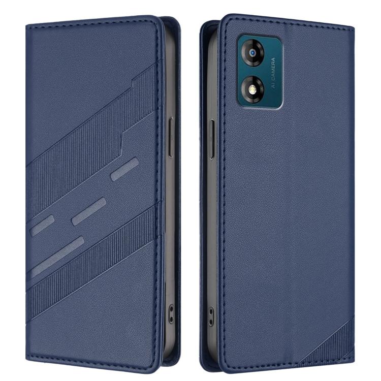 For Motorola Moto E13 Embossed Multi-functional Wallet Retro Leather Phone Case