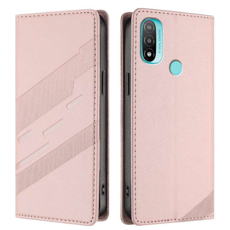 For Motorola Moto E20 Embossed Multi-functional Wallet Retro Leather Phone Case