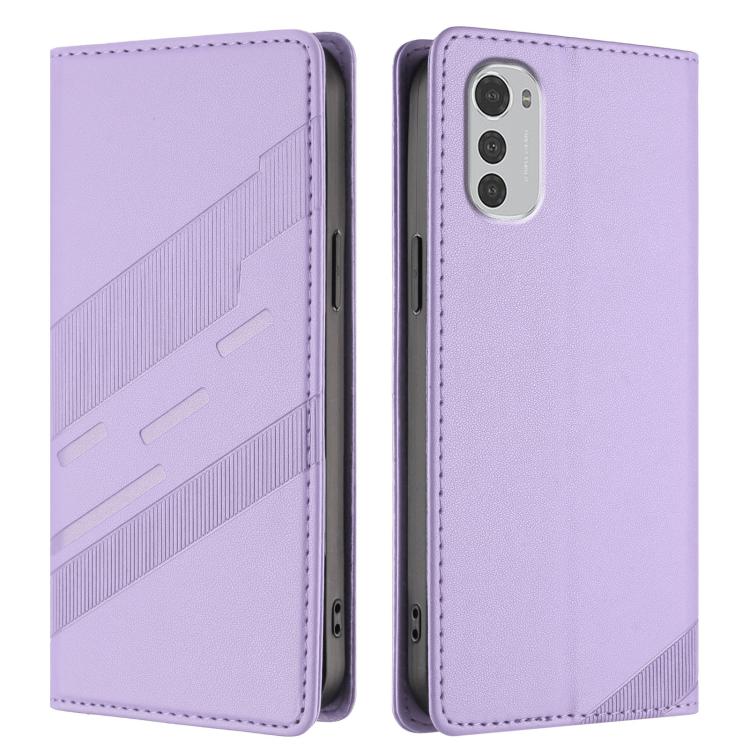 For Motorola Moto E32 Embossed Multi-functional Wallet Retro Leather Phone Case