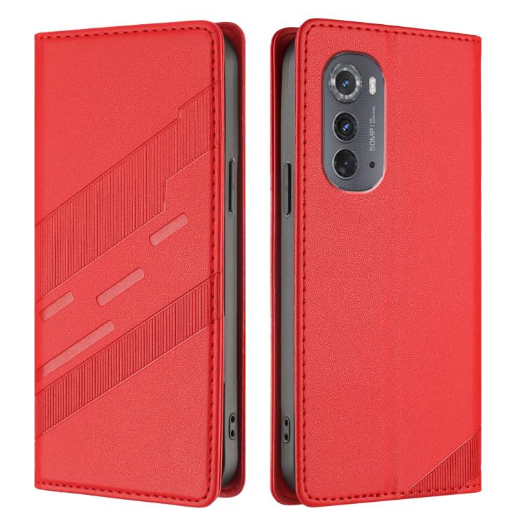 For Motorola Edge 2022 Embossed Multi-functional Wallet Retro Leather Phone Case