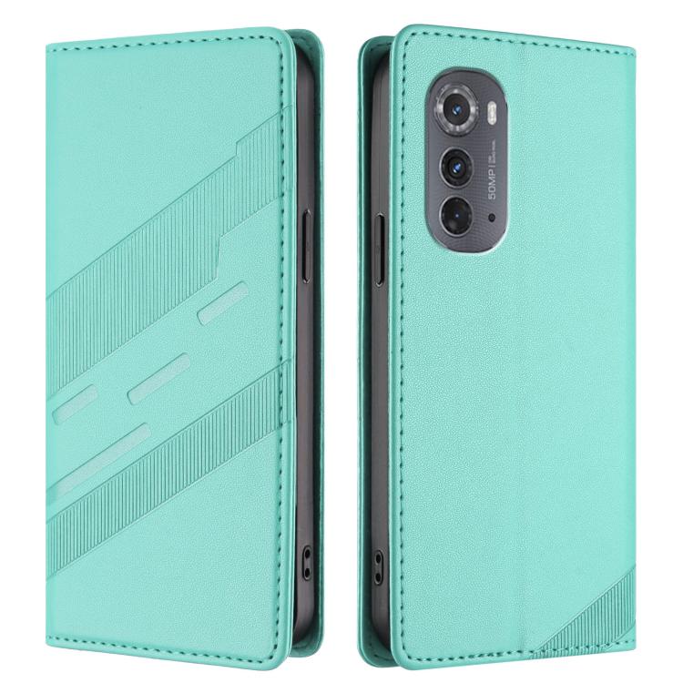 For Motorola Edge 2022 Embossed Multi-functional Wallet Retro Leather Phone Case