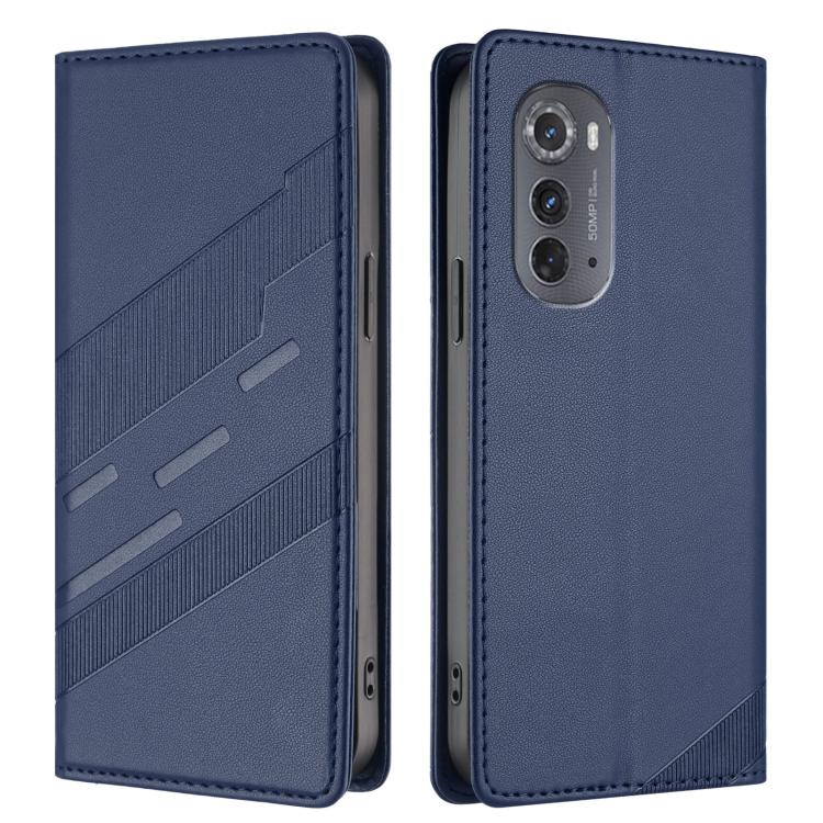 For Motorola Edge 2022 Embossed Multi-functional Wallet Retro Leather Phone Case