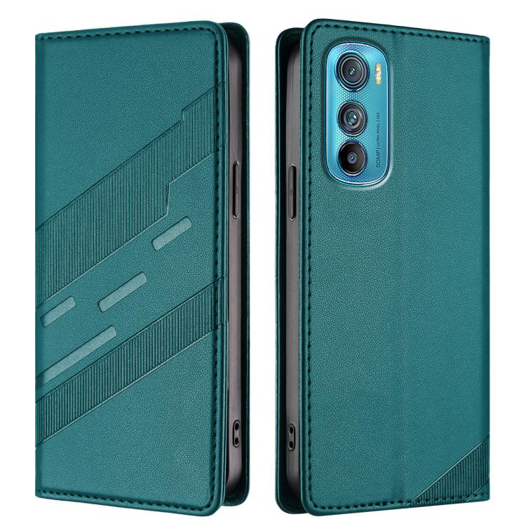 For Motorola Edge 30 Embossed Multi-functional Wallet Retro Leather Phone Case