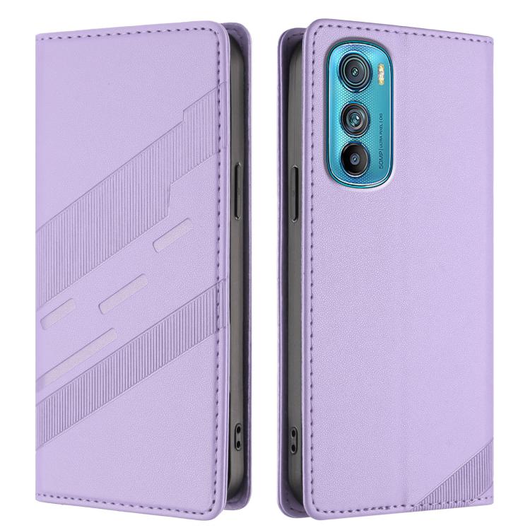 For Motorola Edge 30 Embossed Multi-functional Wallet Retro Leather Phone Case