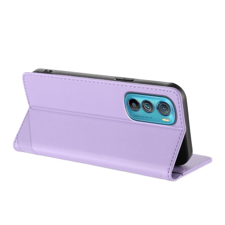 For Motorola Edge 30 Embossed Multi-functional Wallet Retro Leather Phone Case