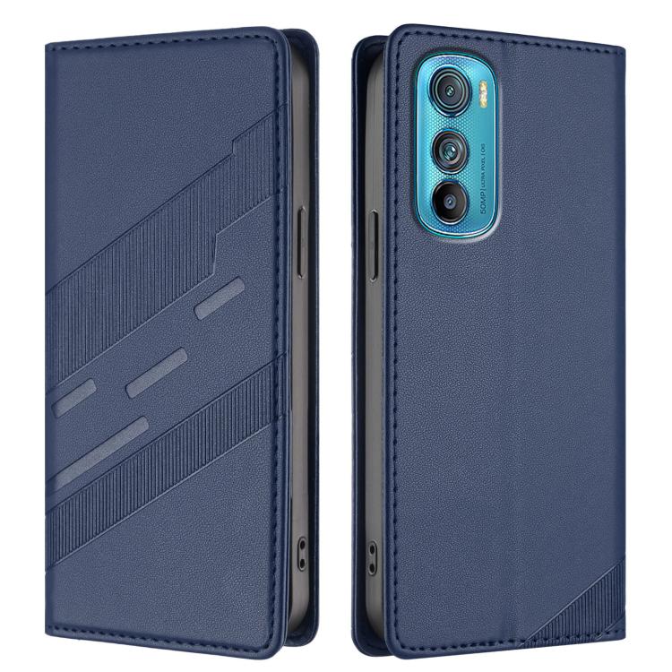For Motorola Edge 30 Embossed Multi-functional Wallet Retro Leather Phone Case