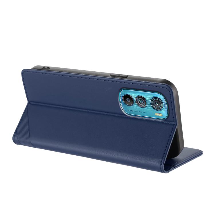 For Motorola Edge 30 Embossed Multi-functional Wallet Retro Leather Phone Case
