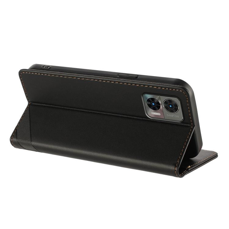 For Motorola Edge 30 Neo Embossed Multi-functional Wallet Retro Leather Phone Case