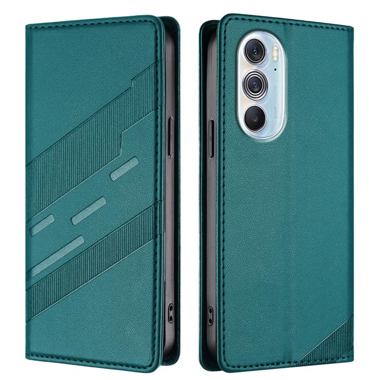 For Motorola Edge 30 Pro Embossed Multi-functional Wallet Retro Leather Phone Case