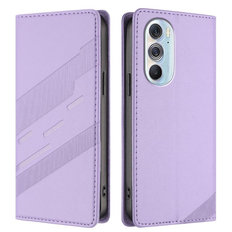 For Motorola Edge 30 Pro Embossed Multi-functional Wallet Retro Leather Phone Case