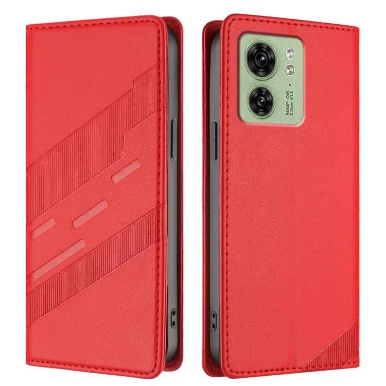 For Motorola Edge 40 Embossed Multi-functional Wallet Retro Leather Phone Case