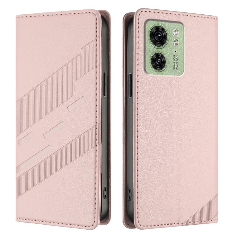 For Motorola Edge 40 Embossed Multi-functional Wallet Retro Leather Phone Case