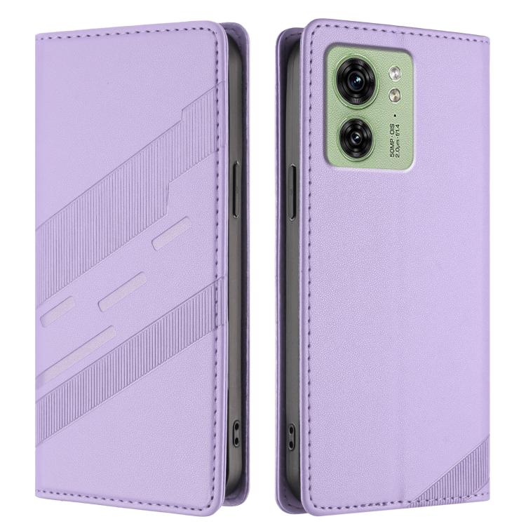 For Motorola Edge 40 Embossed Multi-functional Wallet Retro Leather Phone Case