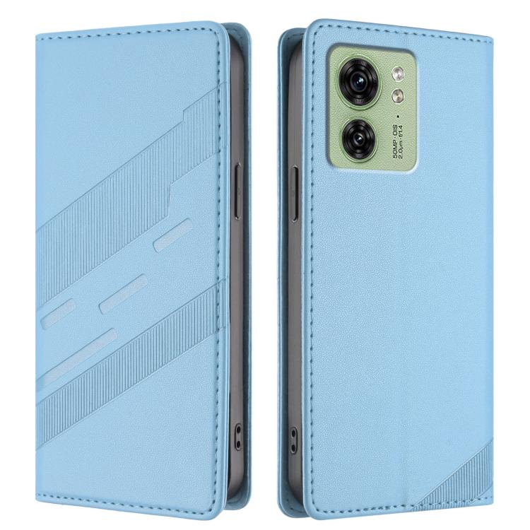 For Motorola Edge 40 Embossed Multi-functional Wallet Retro Leather Phone Case