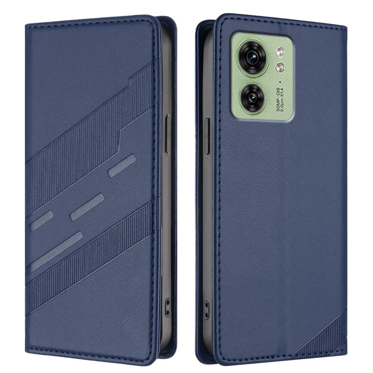 For Motorola Edge 40 Embossed Multi-functional Wallet Retro Leather Phone Case
