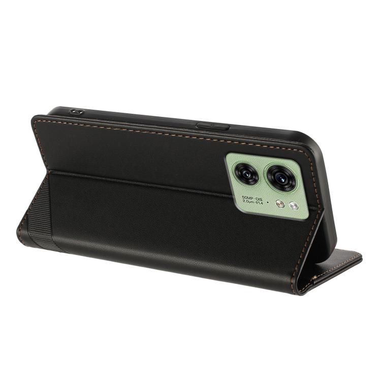 For Motorola Edge 40 Embossed Multi-functional Wallet Retro Leather Phone Case