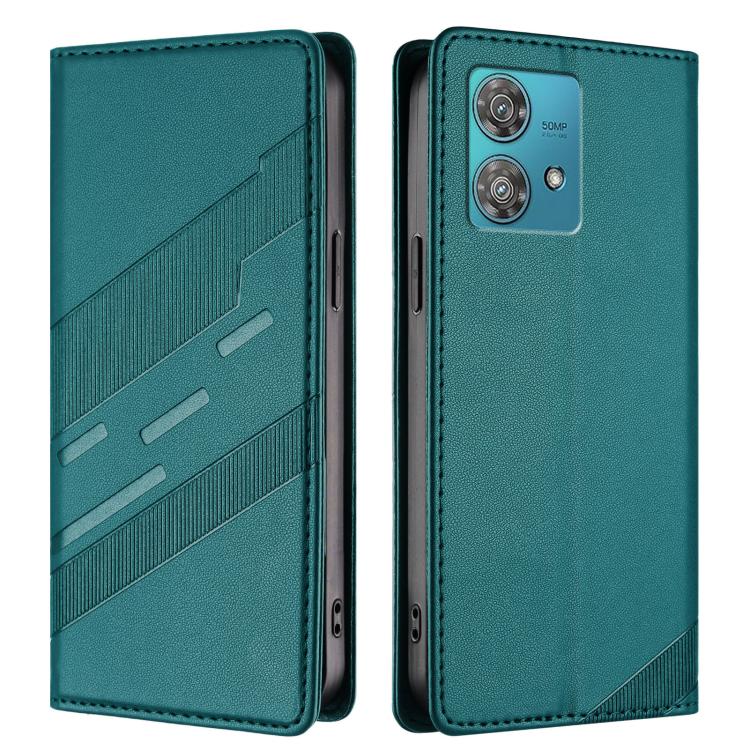 For Motorola Edge 40 Neo 5G Embossed Multi-functional Wallet Retro Leather Phone Case