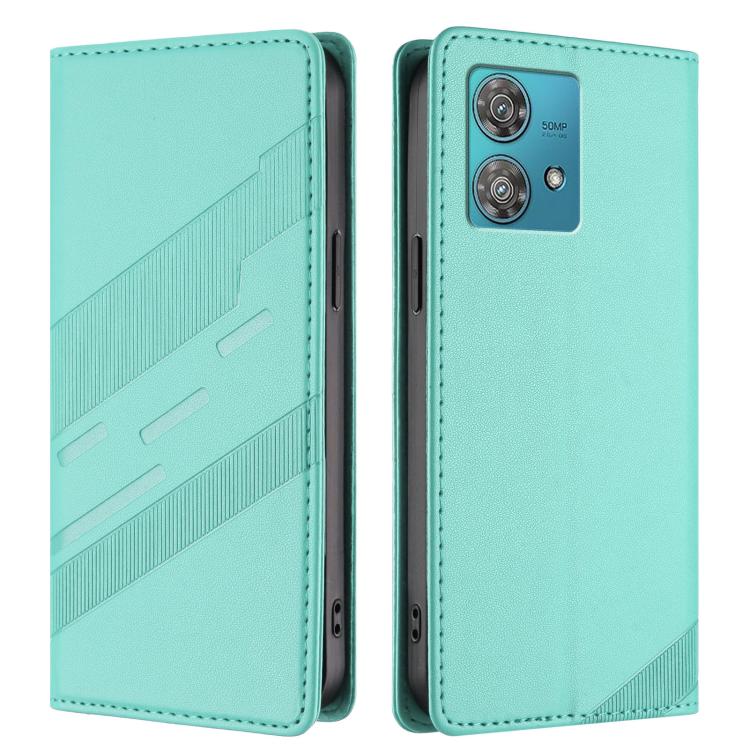 For Motorola Edge 40 Neo 5G Embossed Multi-functional Wallet Retro Leather Phone Case