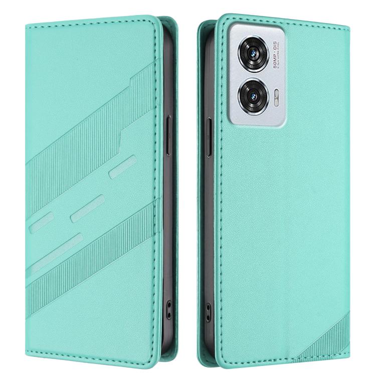 For Motorola Edge 50 Fusion Embossed Multi-functional Wallet Retro Leather Phone Case