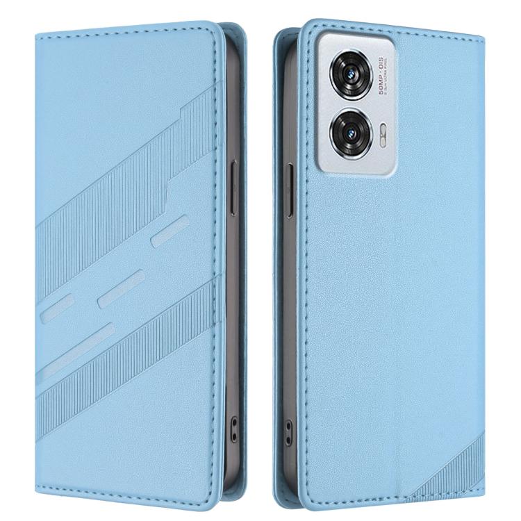 For Motorola Edge 50 Fusion Embossed Multi-functional Wallet Retro Leather Phone Case