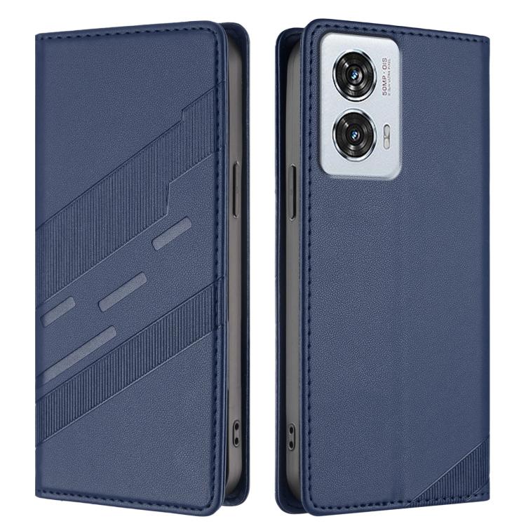For Motorola Edge 50 Fusion Embossed Multi-functional Wallet Retro Leather Phone Case