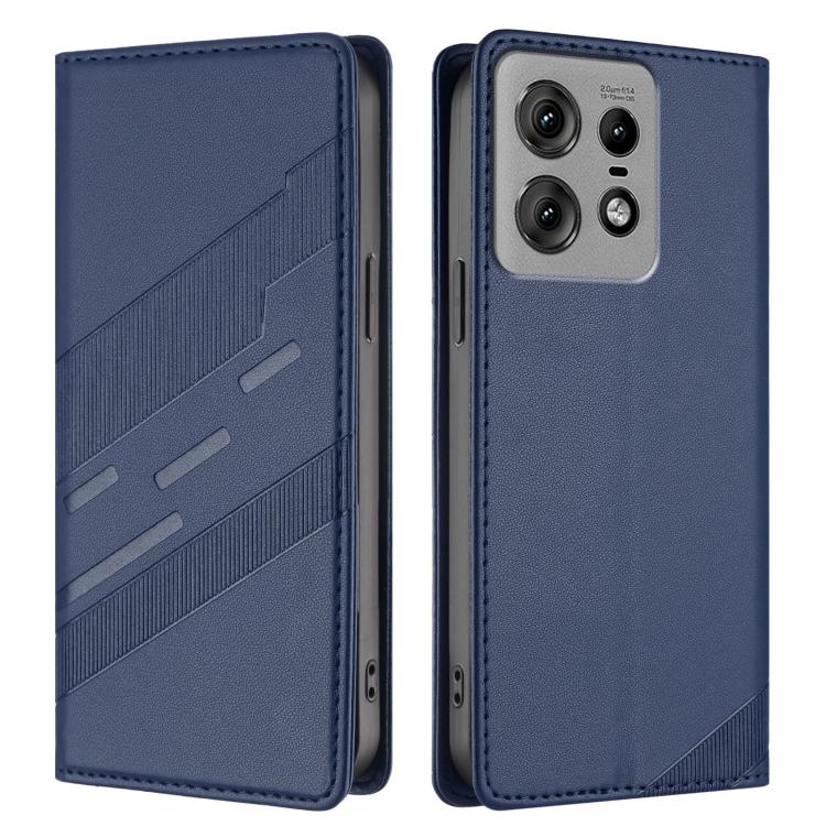 For Motorola Edge 50 Pro Embossed Multi-functional Wallet Retro Leather Phone Case