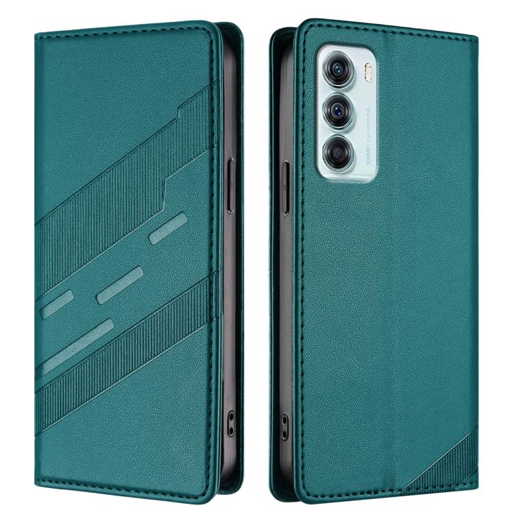 For Motorola Edge S30 Embossed Multi-functional Wallet Retro Leather Phone Case