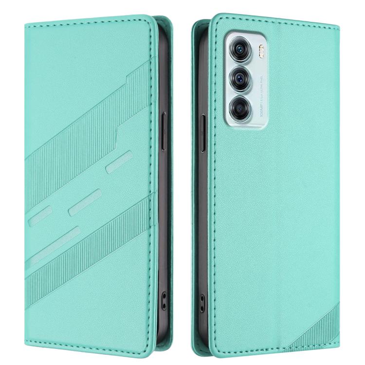 For Motorola Edge S30 Embossed Multi-functional Wallet Retro Leather Phone Case