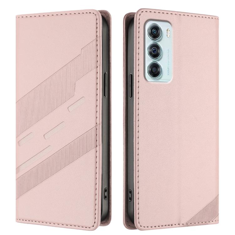 For Motorola Edge S30 Embossed Multi-functional Wallet Retro Leather Phone Case