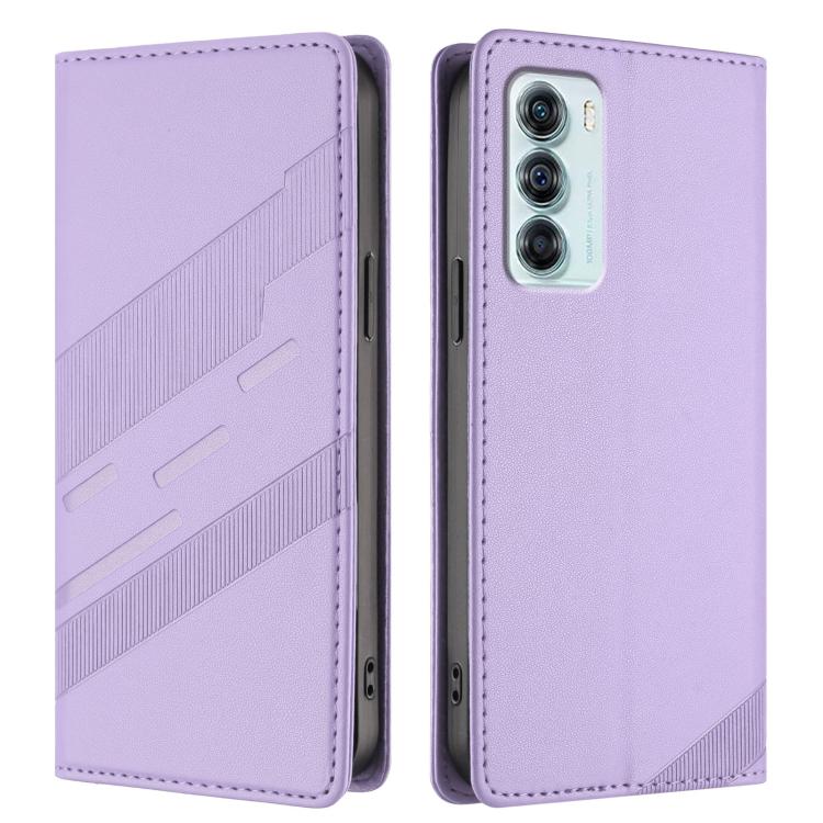 For Motorola Edge S30 Embossed Multi-functional Wallet Retro Leather Phone Case