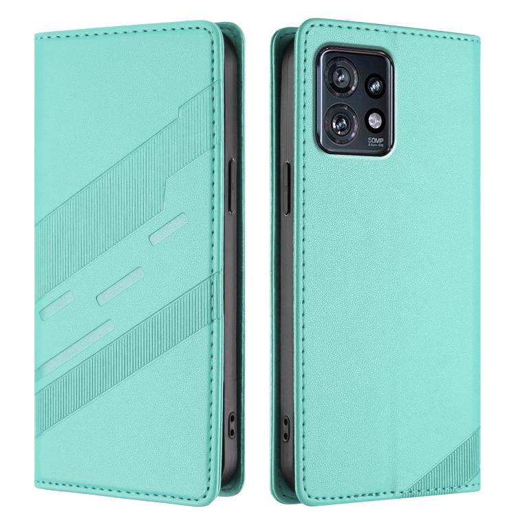 For Motorola Edge+ 2023 Embossed Multi-functional Wallet Retro Leather Phone Case
