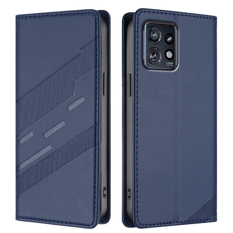 For Motorola Edge+ 2023 Embossed Multi-functional Wallet Retro Leather Phone Case