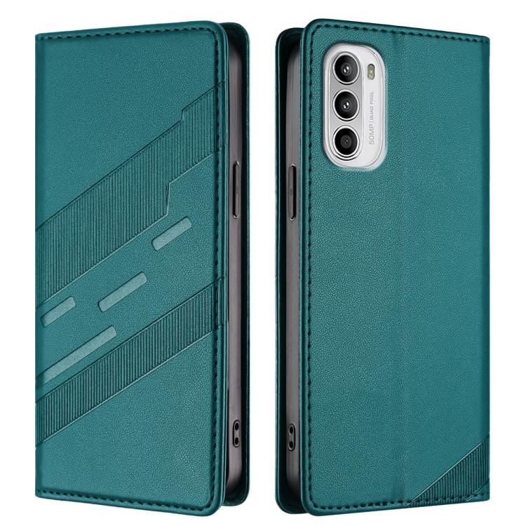 For Motorola Moto G 5G 2022 Embossed Multi-functional Wallet Retro Leather Phone Case