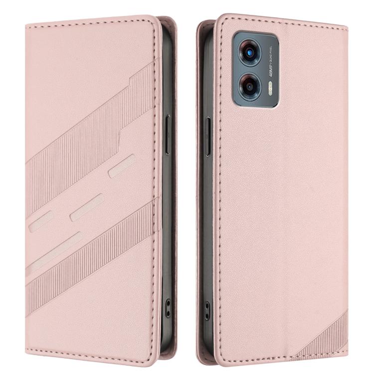 For Motorola Moto G 5G 2023 Embossed Multi-functional Wallet Retro Leather Phone Case