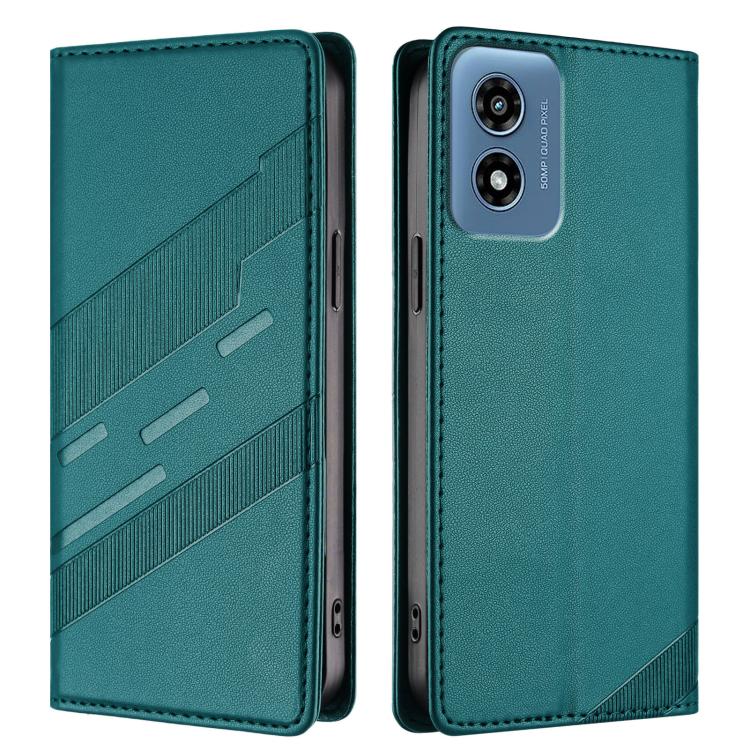 For Motorola Moto G 5G 2024 Embossed Multi-functional Wallet Retro Leather Phone Case