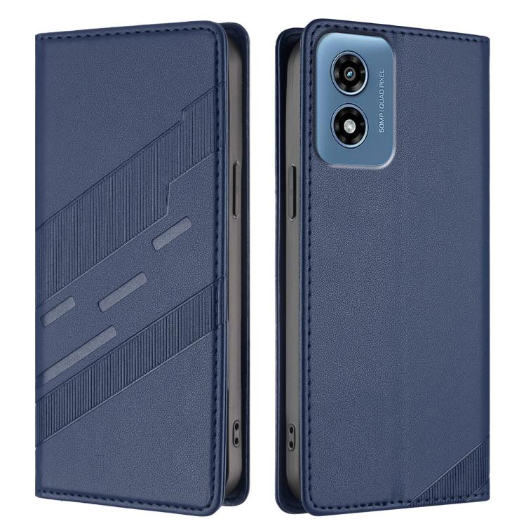 For Motorola Moto G 5G 2024 Embossed Multi-functional Wallet Retro Leather Phone Case