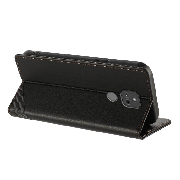 For Motorola Moto G Play 2021 Embossed Multi-functional Wallet Retro Leather Phone Case
