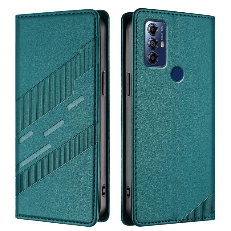 For Motorola Moto G Play 2022 Embossed Multi-functional Wallet Retro Leather Phone Case