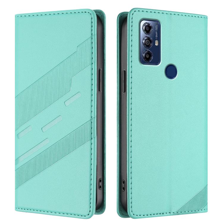 For Motorola Moto G Play 2022 Embossed Multi-functional Wallet Retro Leather Phone Case