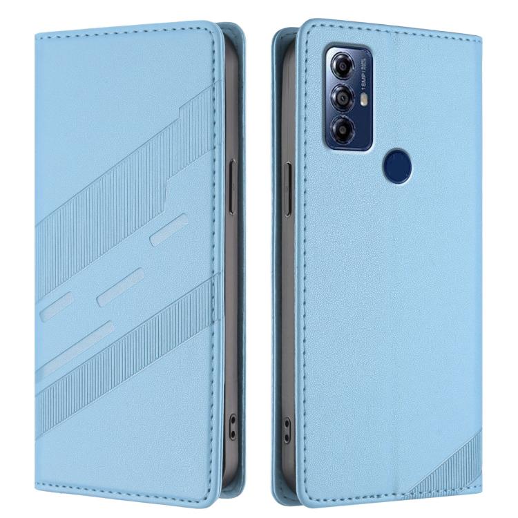 For Motorola Moto G Play 2022 Embossed Multi-functional Wallet Retro Leather Phone Case