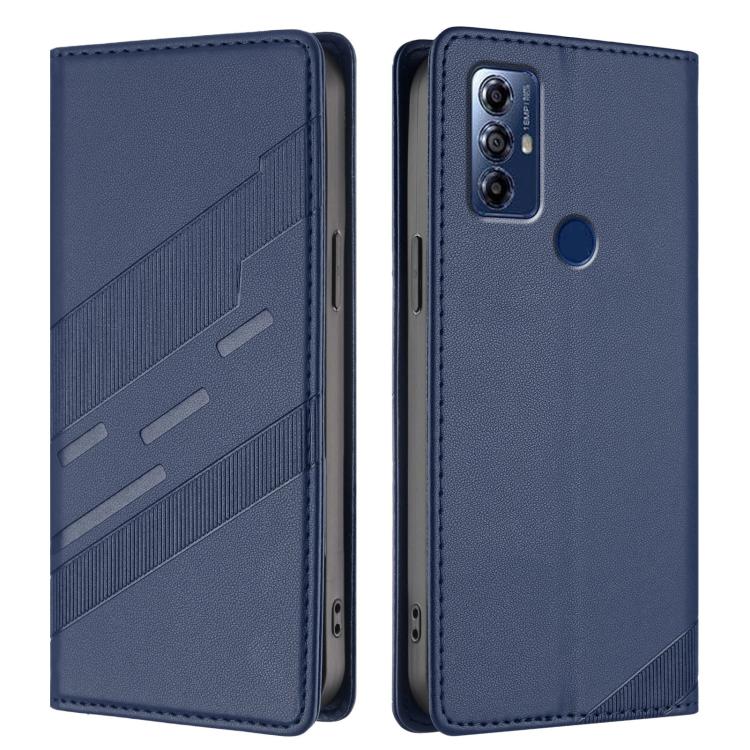 For Motorola Moto G Play 2022 Embossed Multi-functional Wallet Retro Leather Phone Case
