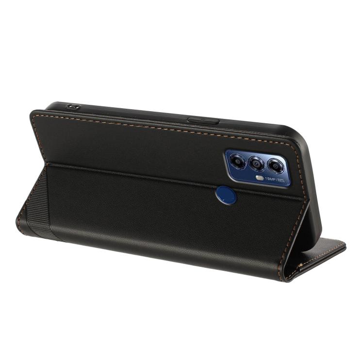 For Motorola Moto G Play 2022 Embossed Multi-functional Wallet Retro Leather Phone Case