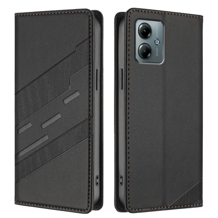For Motorola Moto G Play 2025 Embossed Multi-functional Wallet Retro Leather Phone Case