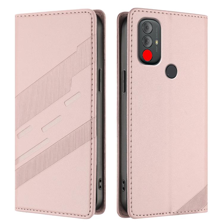 For Motorola Moto G Power 2022 Embossed Multi-functional Wallet Retro Leather Phone Case
