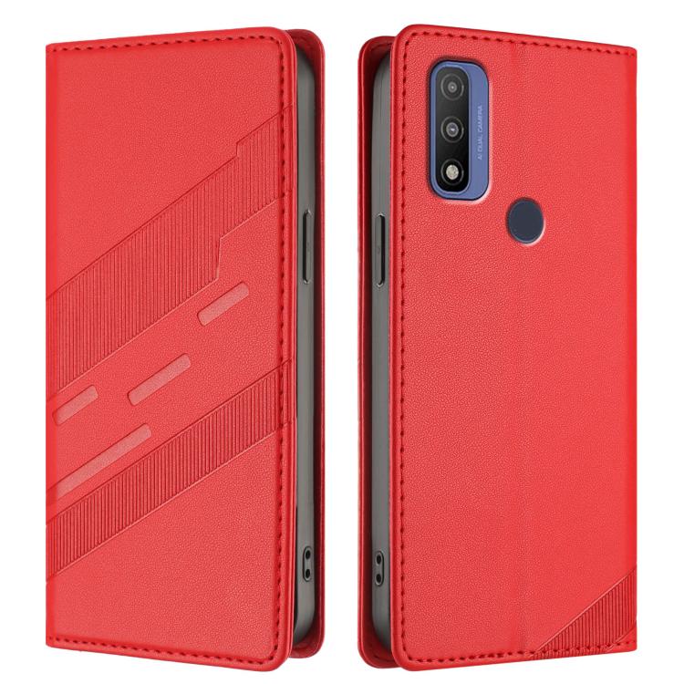 For Motorola Moto G Pure Embossed Multi-functional Wallet Retro Leather Phone Case