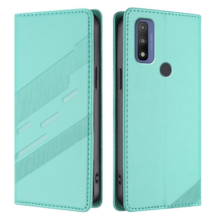 For Motorola Moto G Pure Embossed Multi-functional Wallet Retro Leather Phone Case