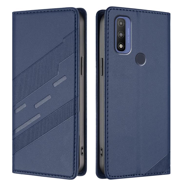 For Motorola Moto G Pure Embossed Multi-functional Wallet Retro Leather Phone Case
