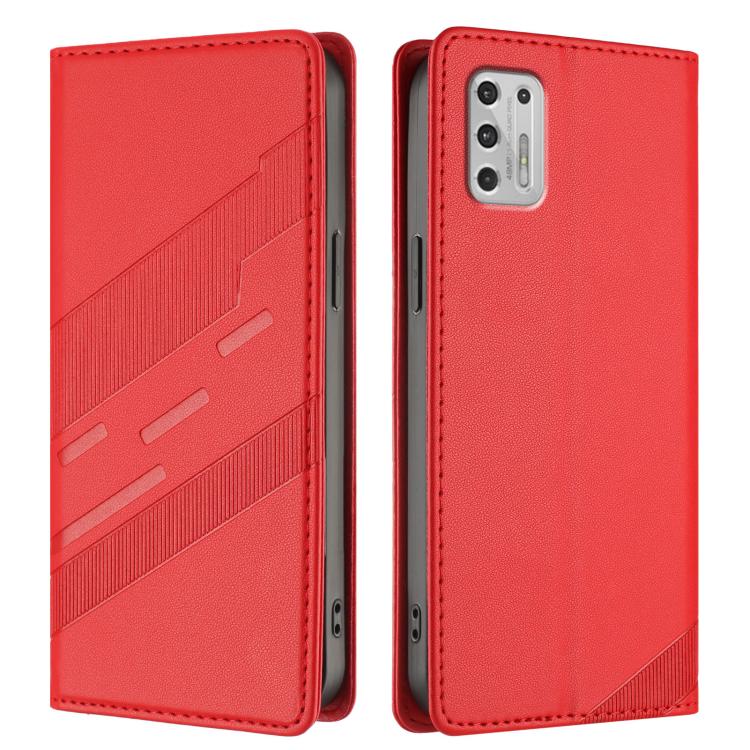 For Motorola Moto G Stylus 4G 2021 Embossed Multi-functional Wallet Retro Leather Phone Case