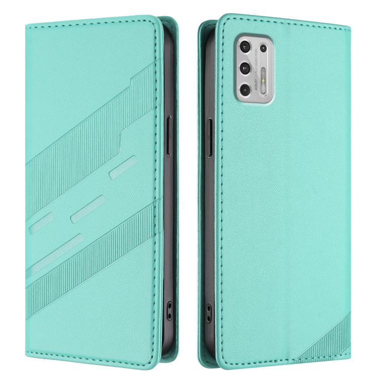 For Motorola Moto G Stylus 4G 2021 Embossed Multi-functional Wallet Retro Leather Phone Case